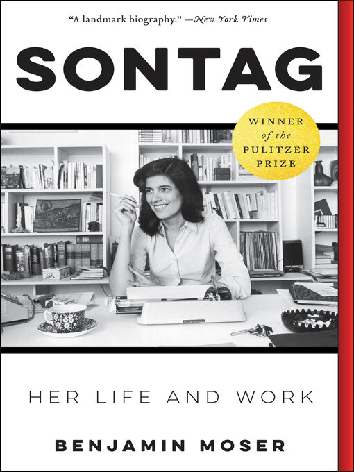 Title details for Sontag by Benjamin Moser - Wait list